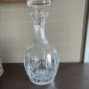 ATLANTIS Elegant Clear Crystal Decanter 10.25”